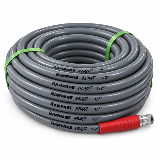 Rampage 1/2" 2 Wire Pressure Washing Hose - main product photo on white background